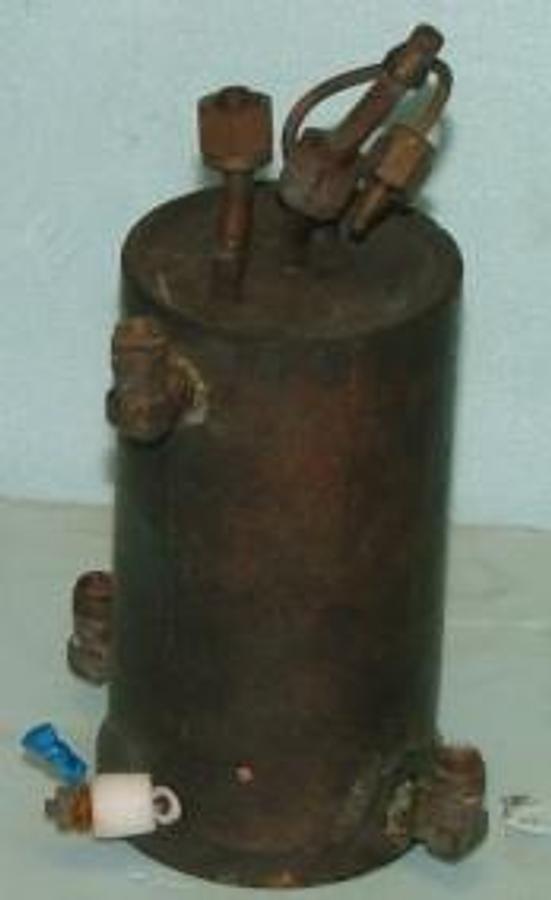 Used QTY. 1. SAMPLE CYLINDER? BRASS CONSTRUCTION