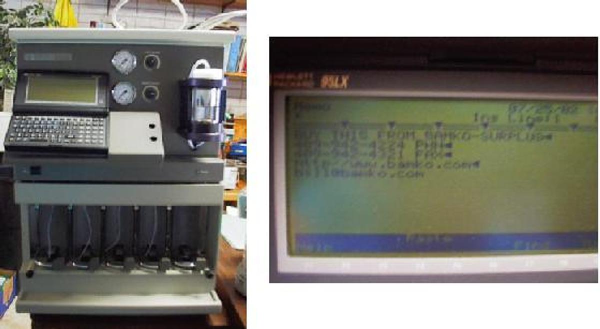 Used QTY. 1. HEWLETT PACKARD CHEMISTRY STATION