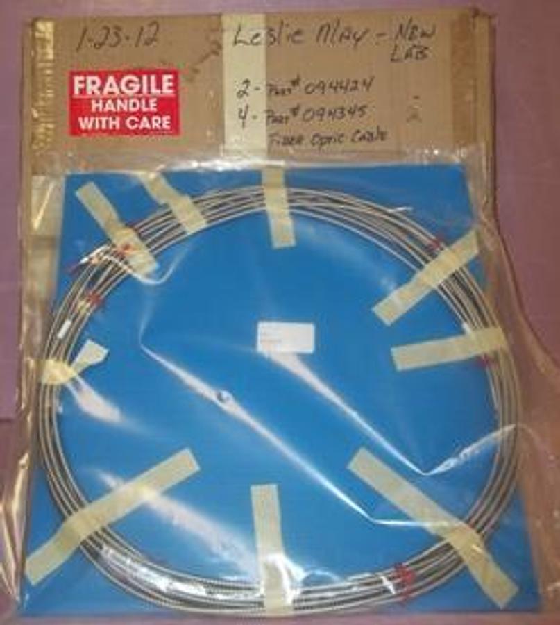 Used THERMO ELECTRON FIBER OPTIC CABLE PT. NO. 094345. NEW CONDITION.