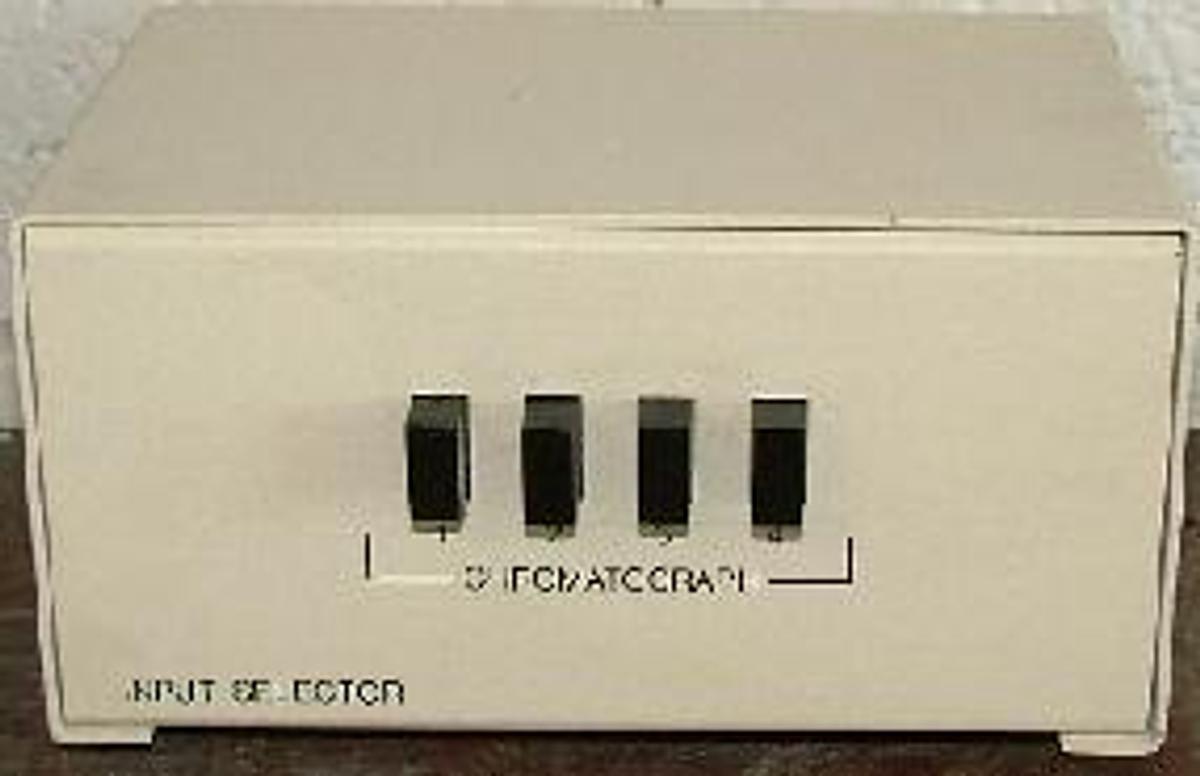 Used QTY. 1. MULTI GAS CHROMATOGRAPH INPUT SELECTOR SELECT 1-4