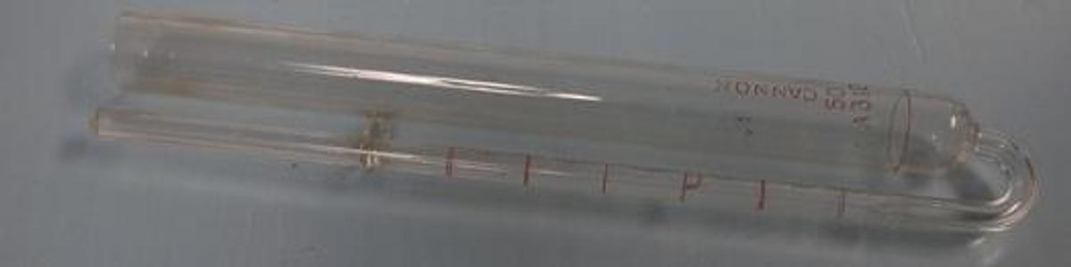 Used QTY. 1. CANNON MANNING VACUUM VISCOSITY METER TUBES ( VISCOMETER TUBES ). SIZE 50 VACUUM TYPE