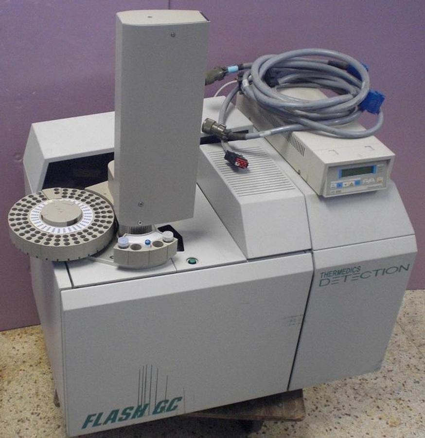 Used THERMEDICS DETECTION FLASH GAS CHROMATOGRAPH MODEL: FLASH GC. P/N: 41125100
