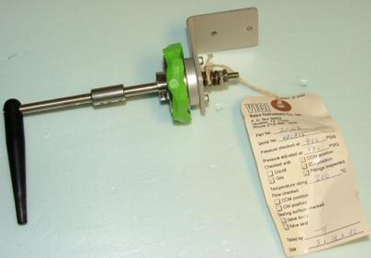 Used QTY. 1. VICI VALVE PART# DC10E SERIAL NO. KK0805 PSI 400 TEMP RATING 200C.