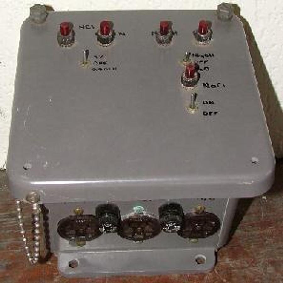 Used UNDERWRITERS LABORATORIES INDUSTRIAL CONTROL PANEL ENCLOSURE NO. H 611403