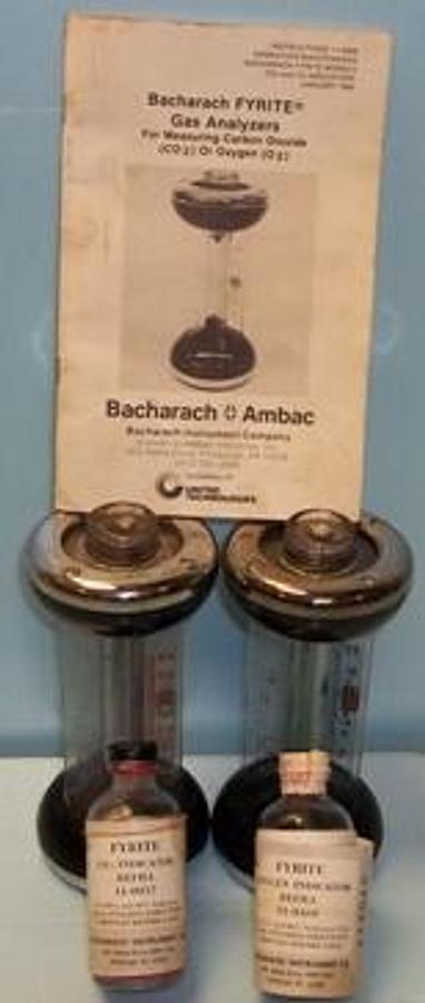 Used BACHARACH INSTRUMENT CO. A DIV. OF AMBAC BACHARACH FYRITE (R)