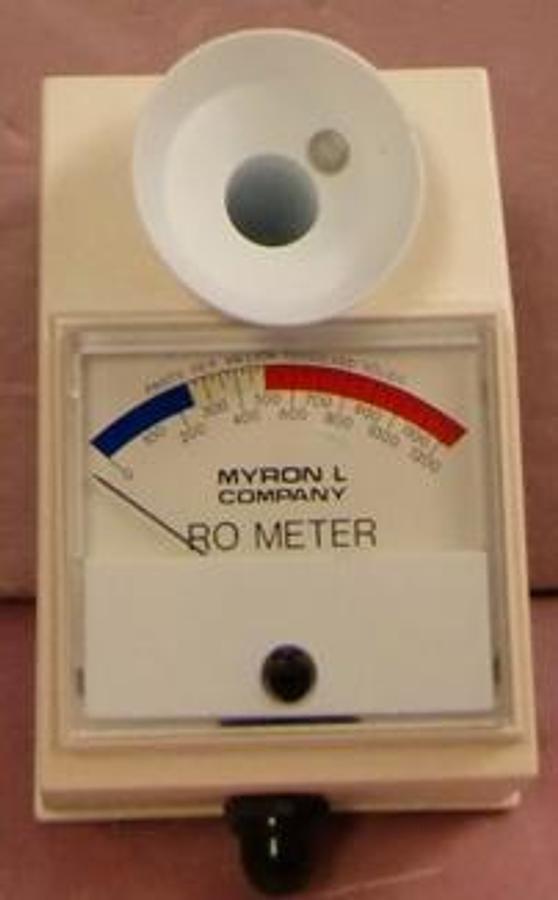 Used MYRON L COMPANY DISSOLVED SOLIDS METER MODEL: RO-1