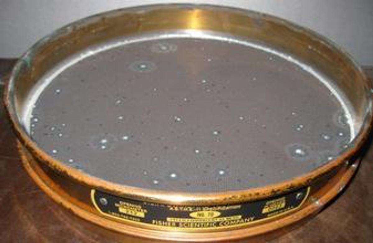 Used USA STANDARD 8 INCH TESTING SIEVE