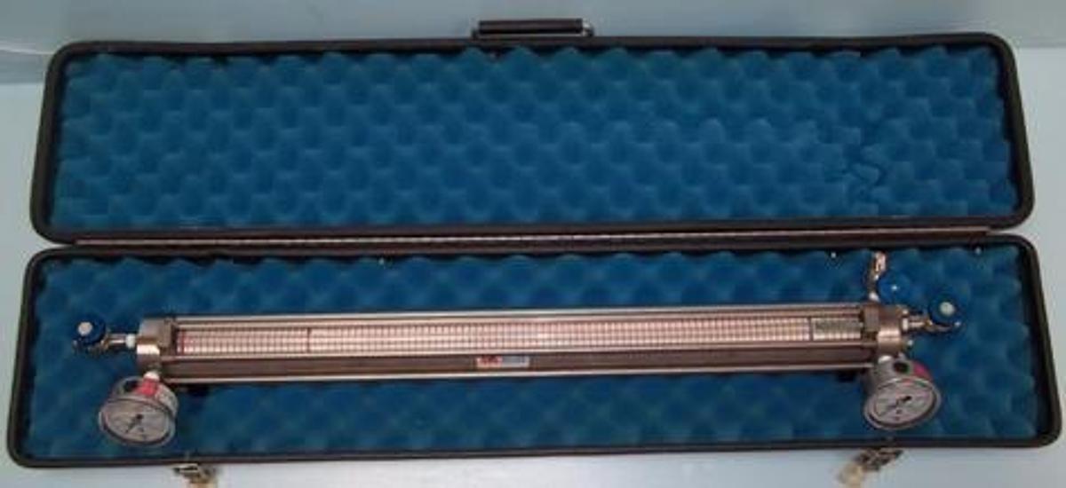 Used WELKER ENGINEERING CO. SUGAR LAND TX. CONSTANT PRESSURE 1000 CC SAMPLE CYLINDER