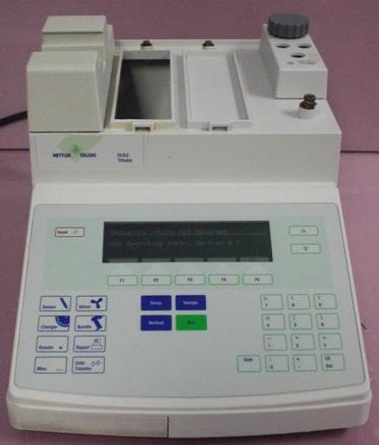 Used QTY. 1. METTLER TOLEDO DL53 TITRATOR