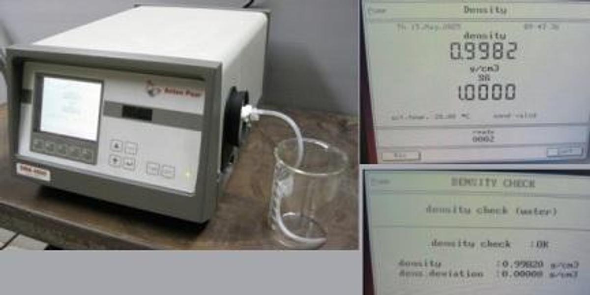 Used QTY. 1. ANTON PAAR DMA 4500 DENSITY METER