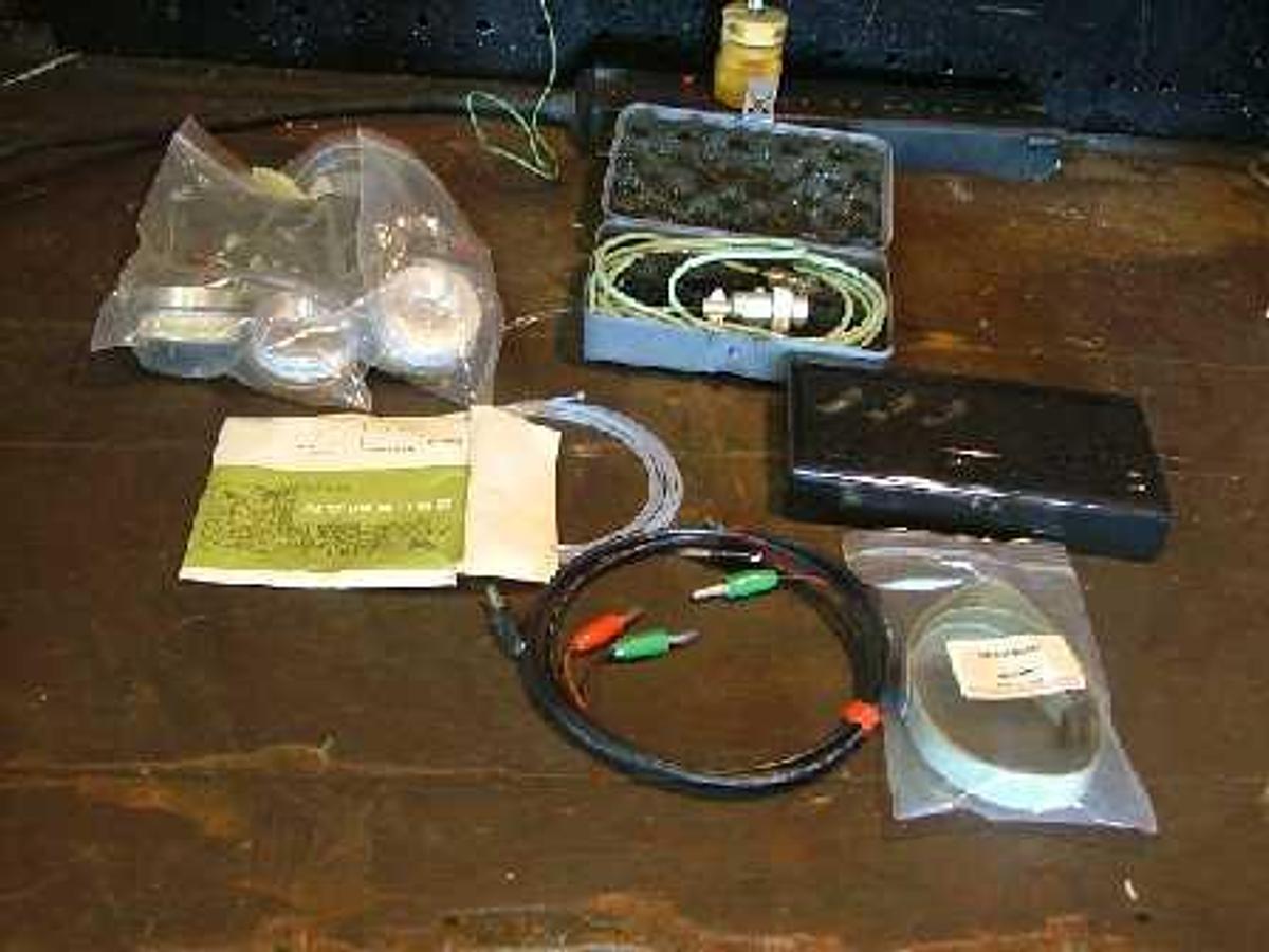 Used BOX OF BECKMAN PARTS. ITEMS ARE 1 CABLE