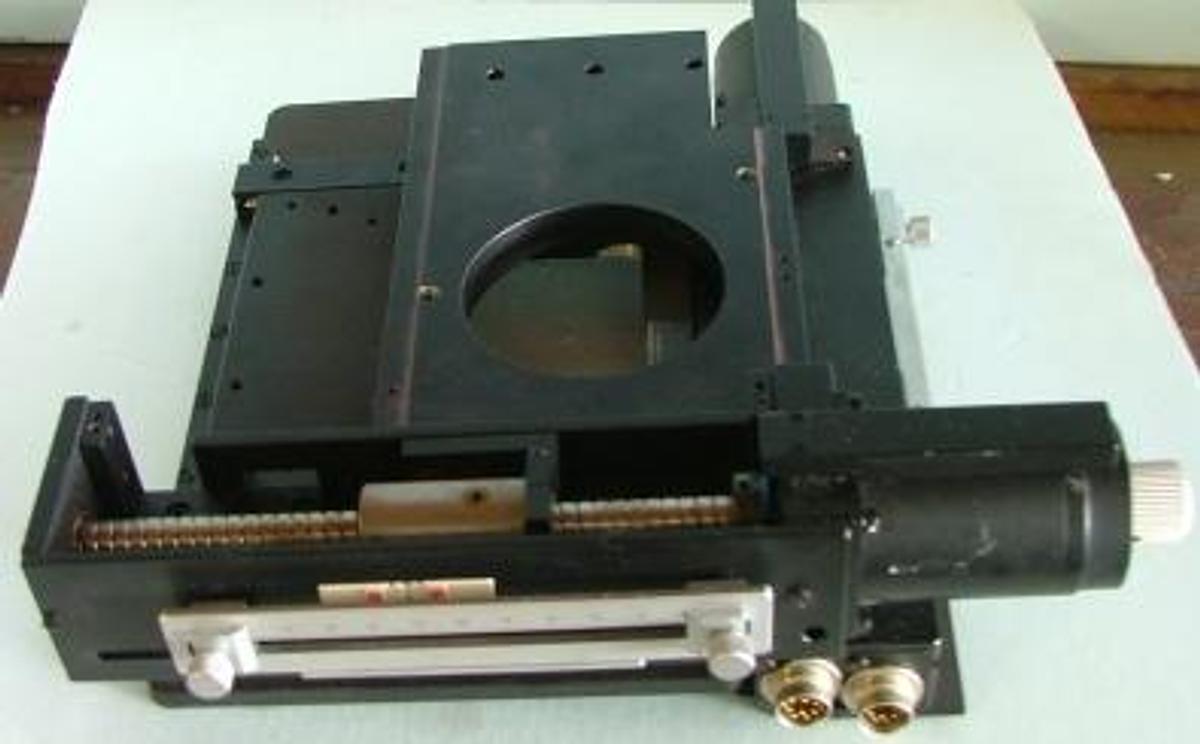 Used QTY. 1. X-Y MOTORIZED OR MANUAL STAGE (STAGE ONLY) UNIT NO. 6154