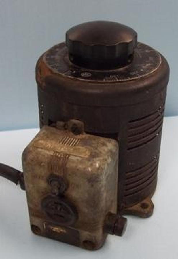 Used SUPERIOR ELECTRIC POWERSTAT VARIABLE AUTO TRANSFORMER TYPE: VT 109