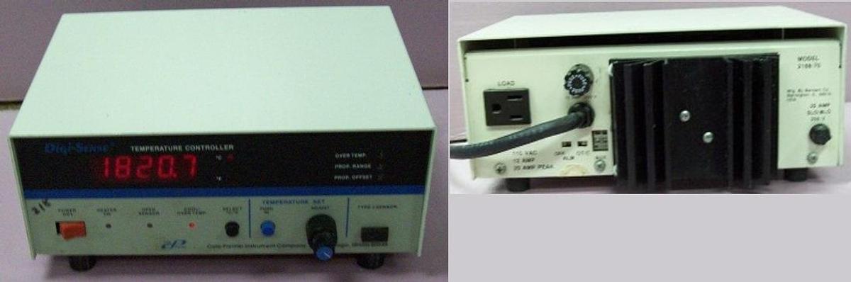 Used COLE PARMER DIGI-SENSE TEMPERATURE CONTROLLER
