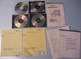 Used LOT. HEWLETT PACKARD SOFTWARE CONSISTING OF: 1. HEWLETT PACKAR2D HP