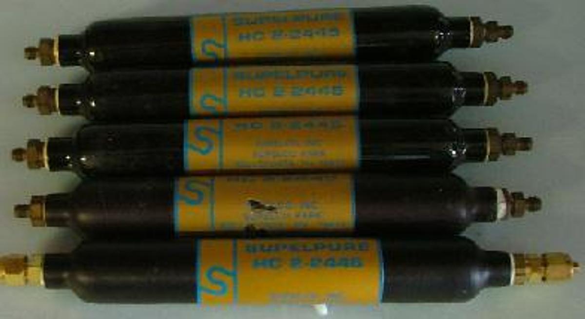 Used QTY. 5. SUPELPURE HC 2-2445 SCRUBBERS.