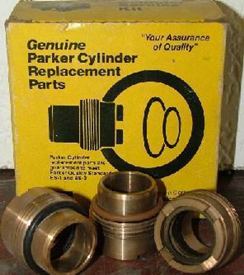 Used PARKER FLUID POWER GLAND SEAL FOR SERIES: A