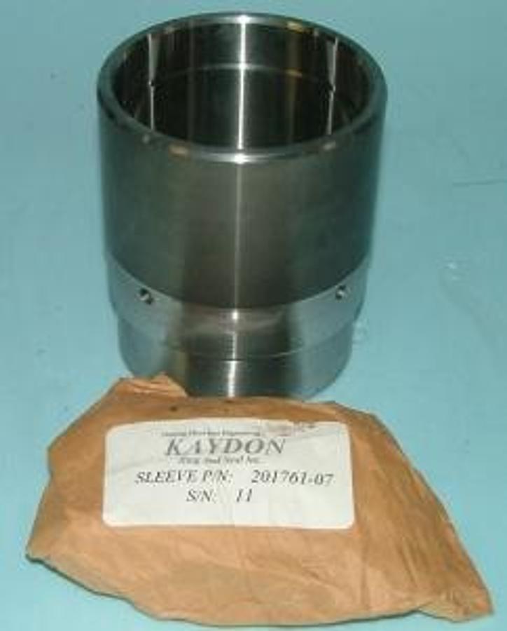 Used QTY. 1. KAYDON RING AND SEAL INC SLEEVE P/N: 201761-07