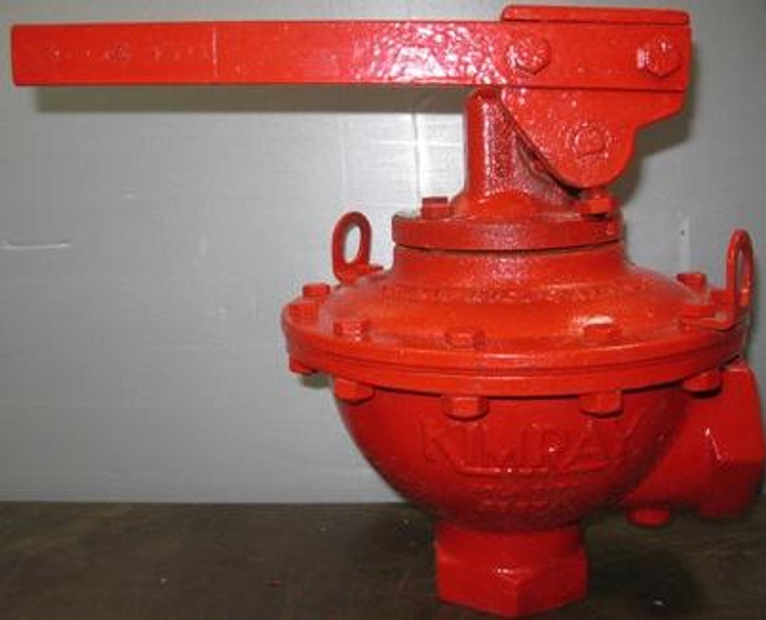 Used QTY. 1. KIMRAY WEIGHT OPERATED DUMP VALVE