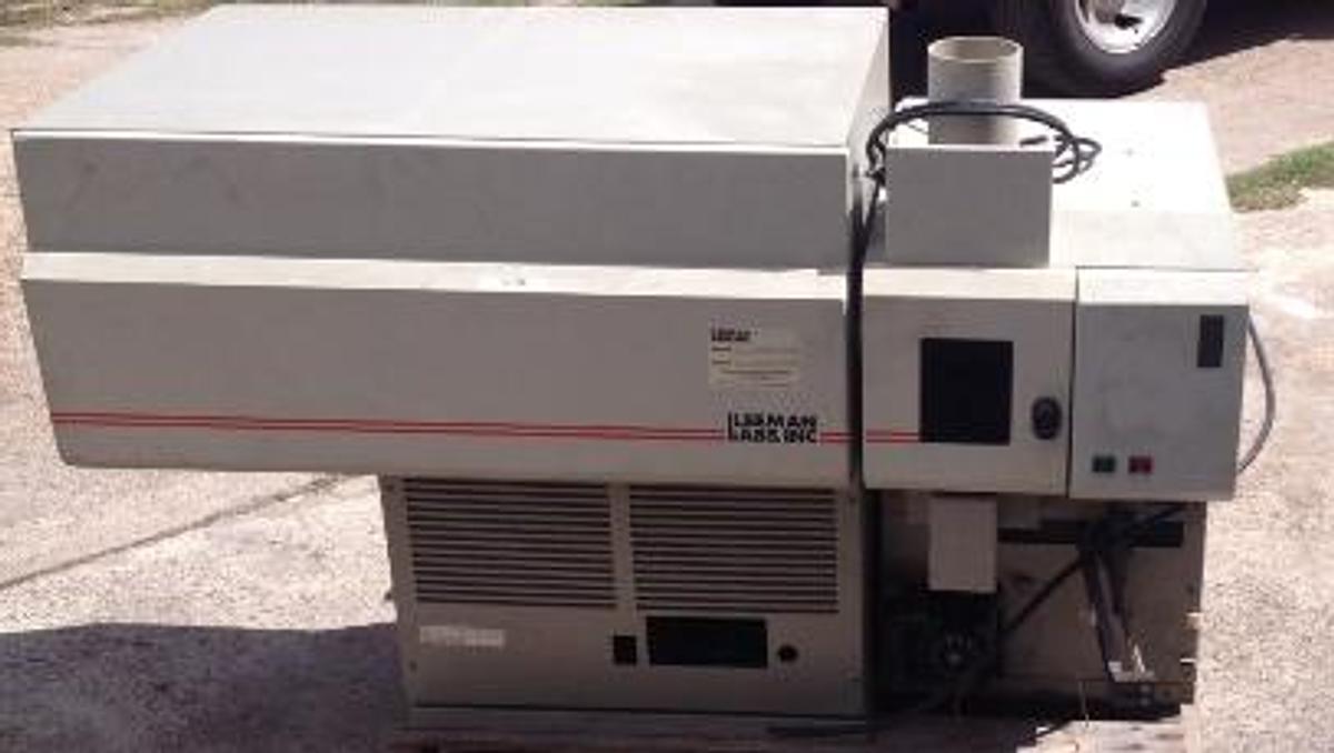 Used QTY. 1. LEEMAN LABS INC. ICP INDUCTIVELY COUPLED PLASMA SPECTROPHOTOMETER MODEL: PS 1000 INSTALL NO. 60821 117V