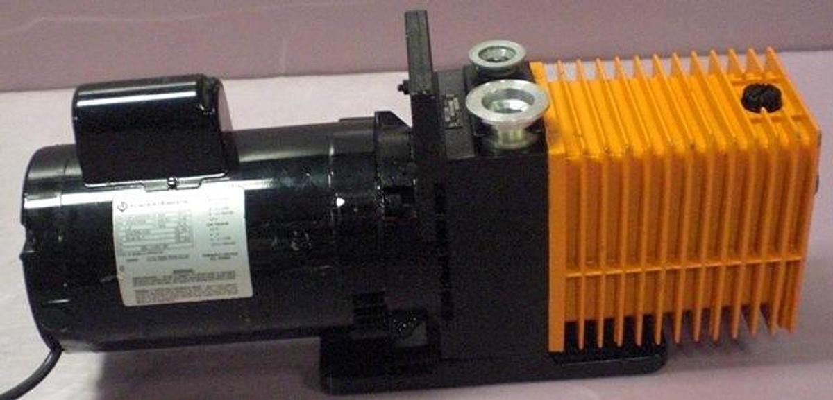 Used QTY. 1. ALCATEL VACUUM PUMP