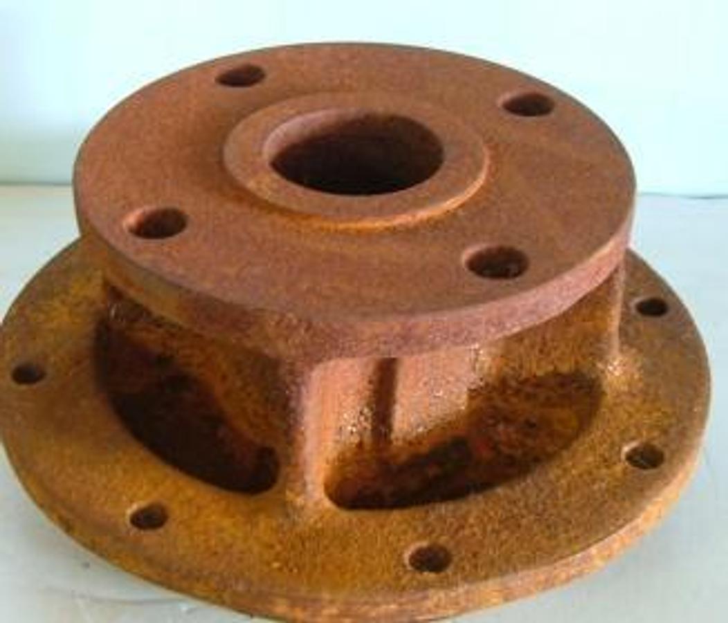 Used TABER PUMP CO HEAD; PUMP: 1 IN X 5 IN X 1-1/4 IN PUMP S TYPE: PUMP STYLE: PUMP SIZE: 1 IN X 5 IN X 1-1/4 IN PUMP SI MATERIAL: METAL TABER PUMP COMPANY: 382-11D HEADS