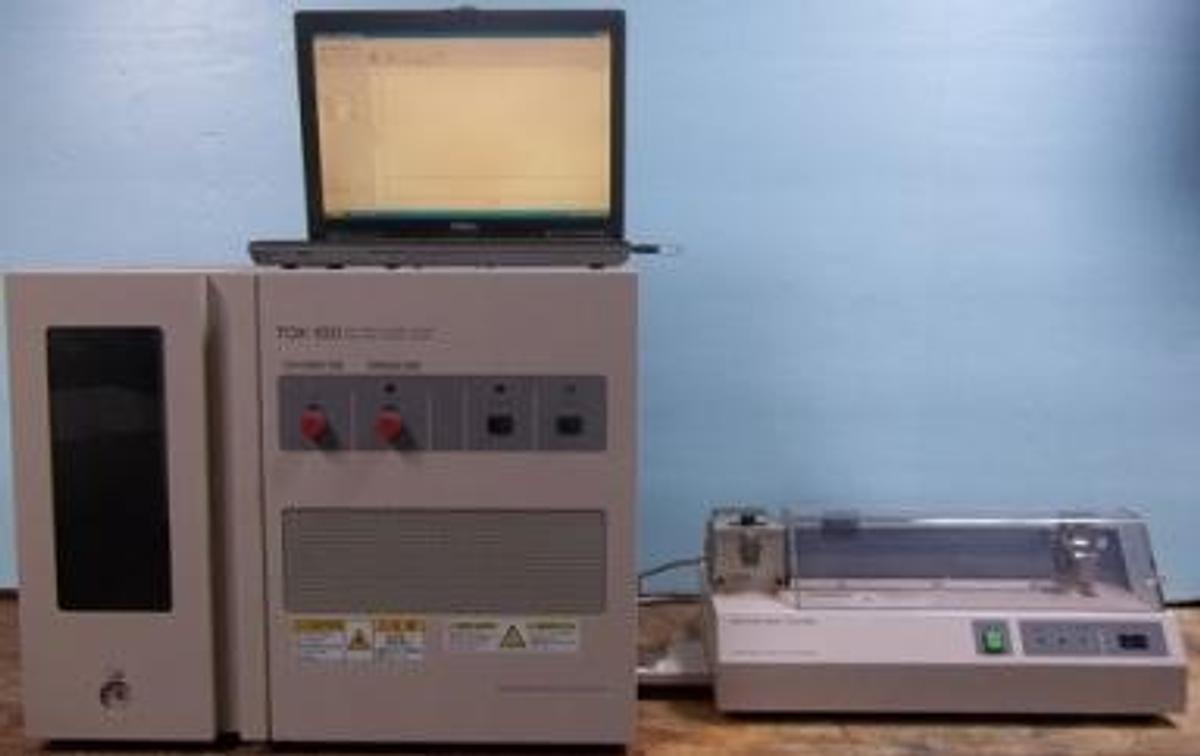 Used MITSUBISHI CHEMICAL CORPORATION TOX-100 TOTAL ORGANIC HALOGEN ANALYZER TOTAL SULFUR/CHLORINE ANALYZER