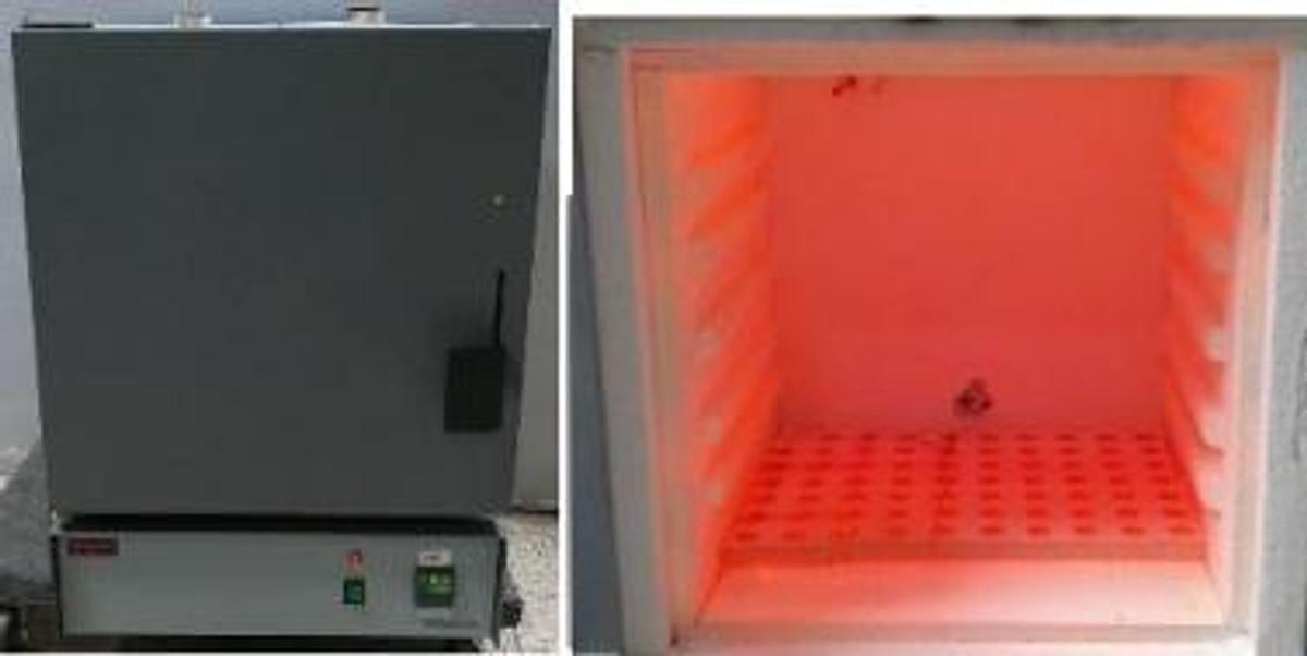 Used THERMO SCIENTIFIC THERMOLYNE FURNACE MODEL NO: F30430CM