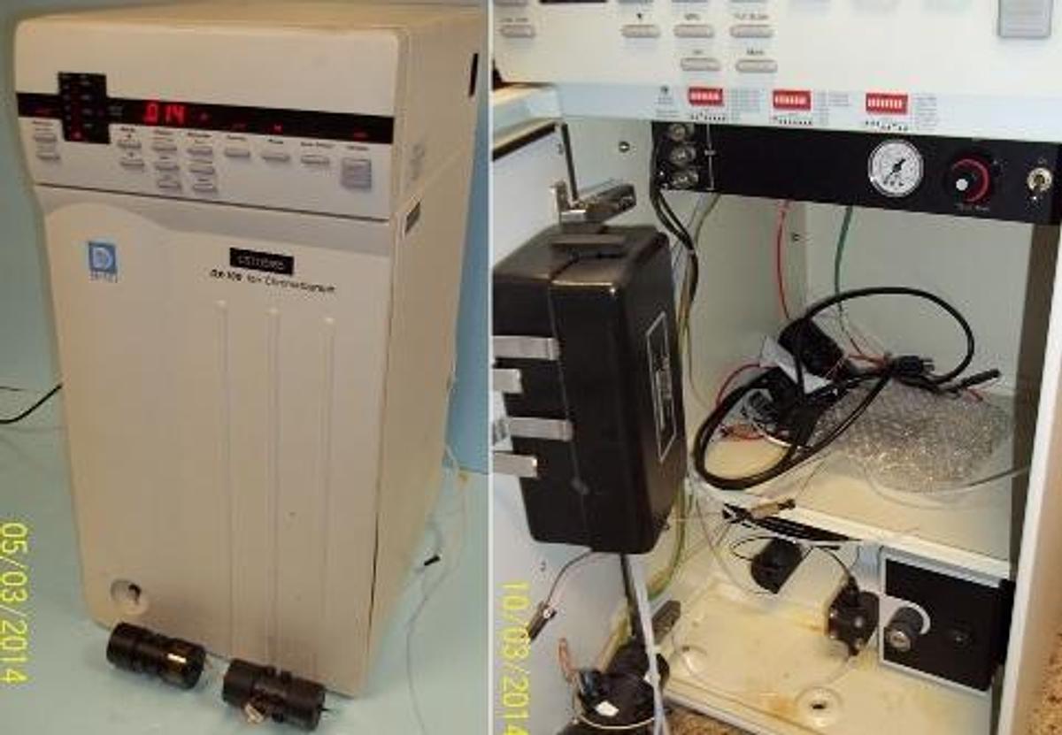 Used QTY. 1. DIONEX DX-100 ION CHROMATOGRAPH UNIT NO. 10856