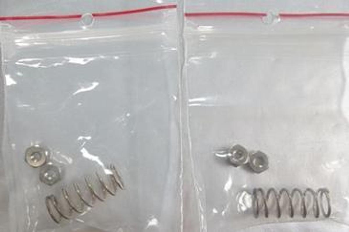 Used SPRING AND NUT SET