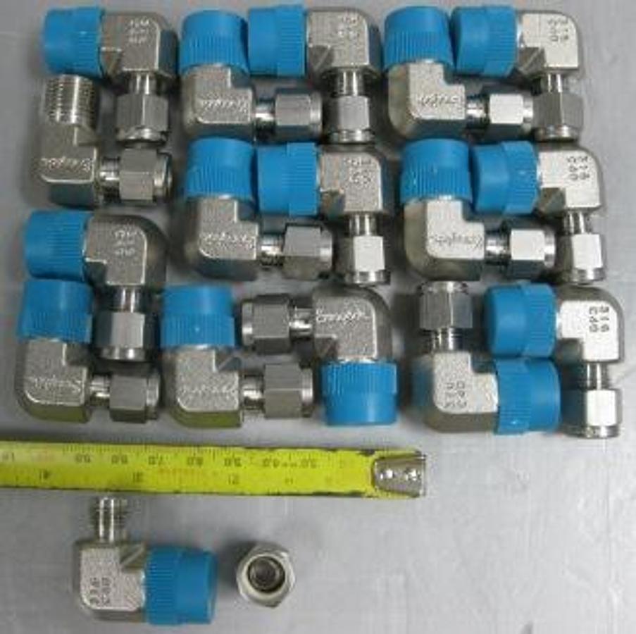 Used TY. 17. SWAGELOK ELBOW 34G