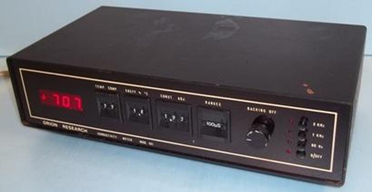 Used QTY. 1. ORION CONDUCTIVITY METER MODEL: 101