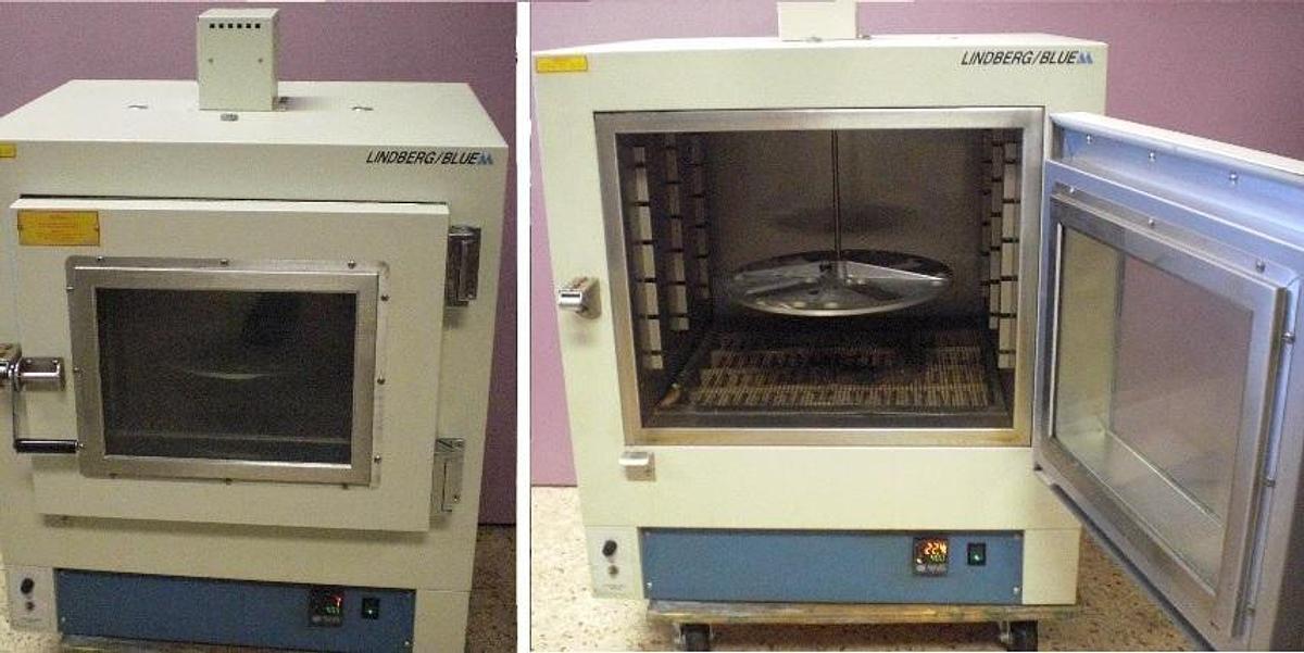 Used LINDBURG BLUE ASPHALT THIN FILM DRYING OVEN ASTM D1754 MODEL: RS18AY-1