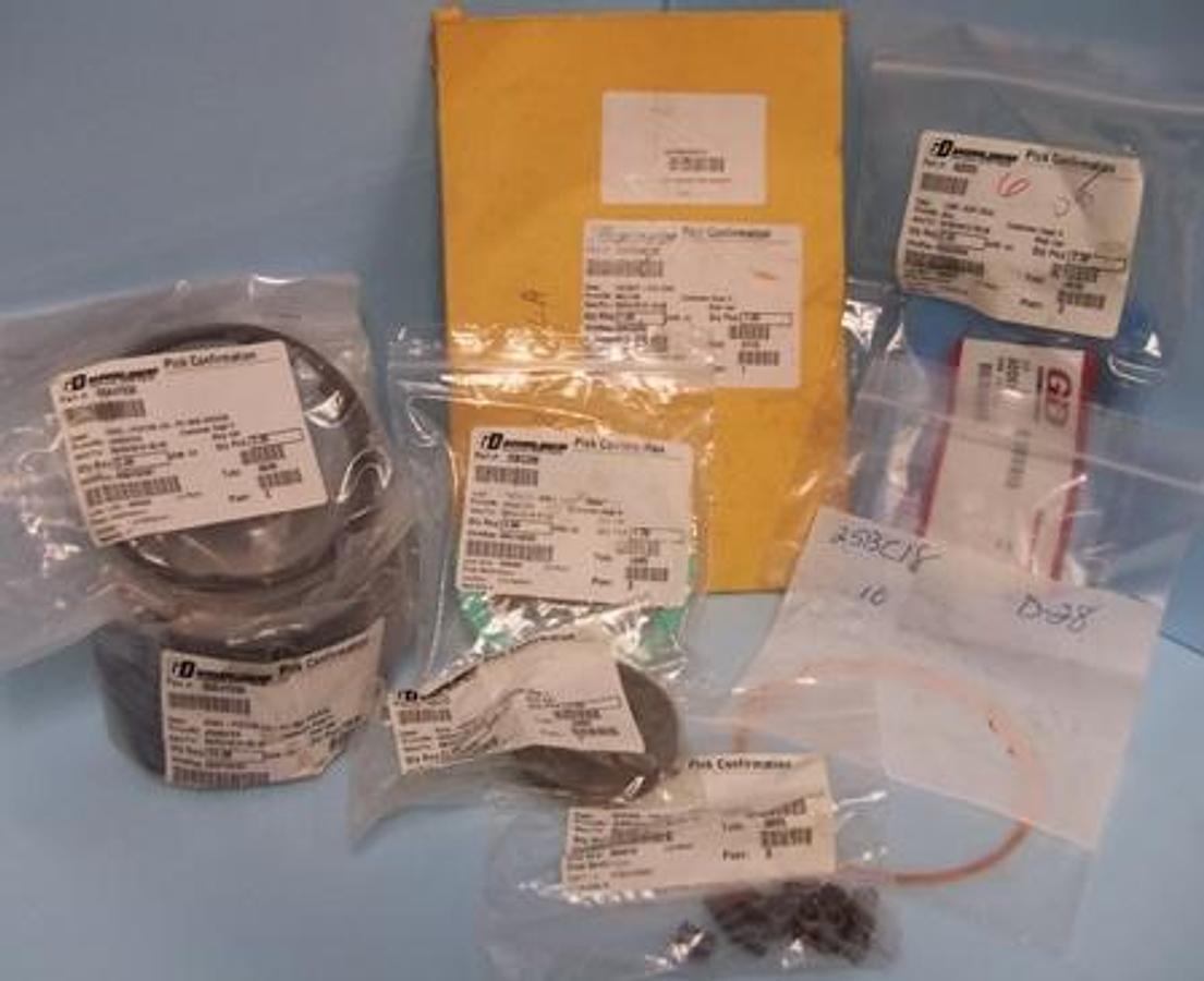 Used QTY. 1. LOT GARDNER DENVER 600 PSI COMPRESSOR GENUINE OEM REPLACEMENT PARTS CONSISTING OF 4) PART NO. 25BC288 GASKET RING 2-1/2" 1500#