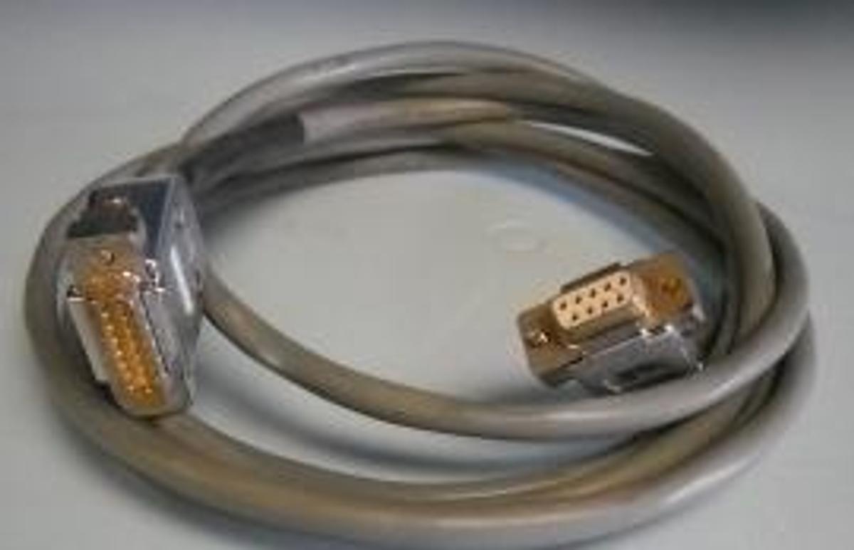 Used QTY. 1. CAROL AWM EQUIPMENT CORD GREY 8' 9" 12-31097