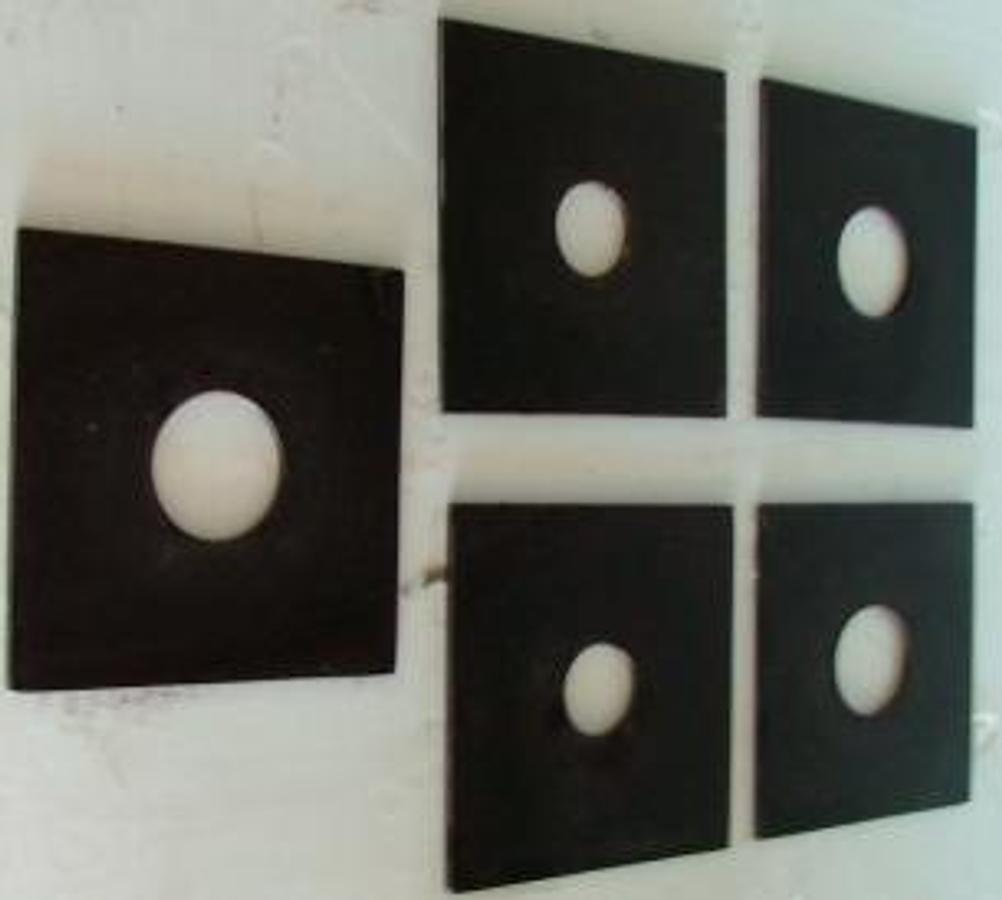 Used QTY. 5. WALTER HERZOG GMBH NOW PAC (PETROLEUM ANALYZER CO.) MC 625 DISTILLATION PLATES