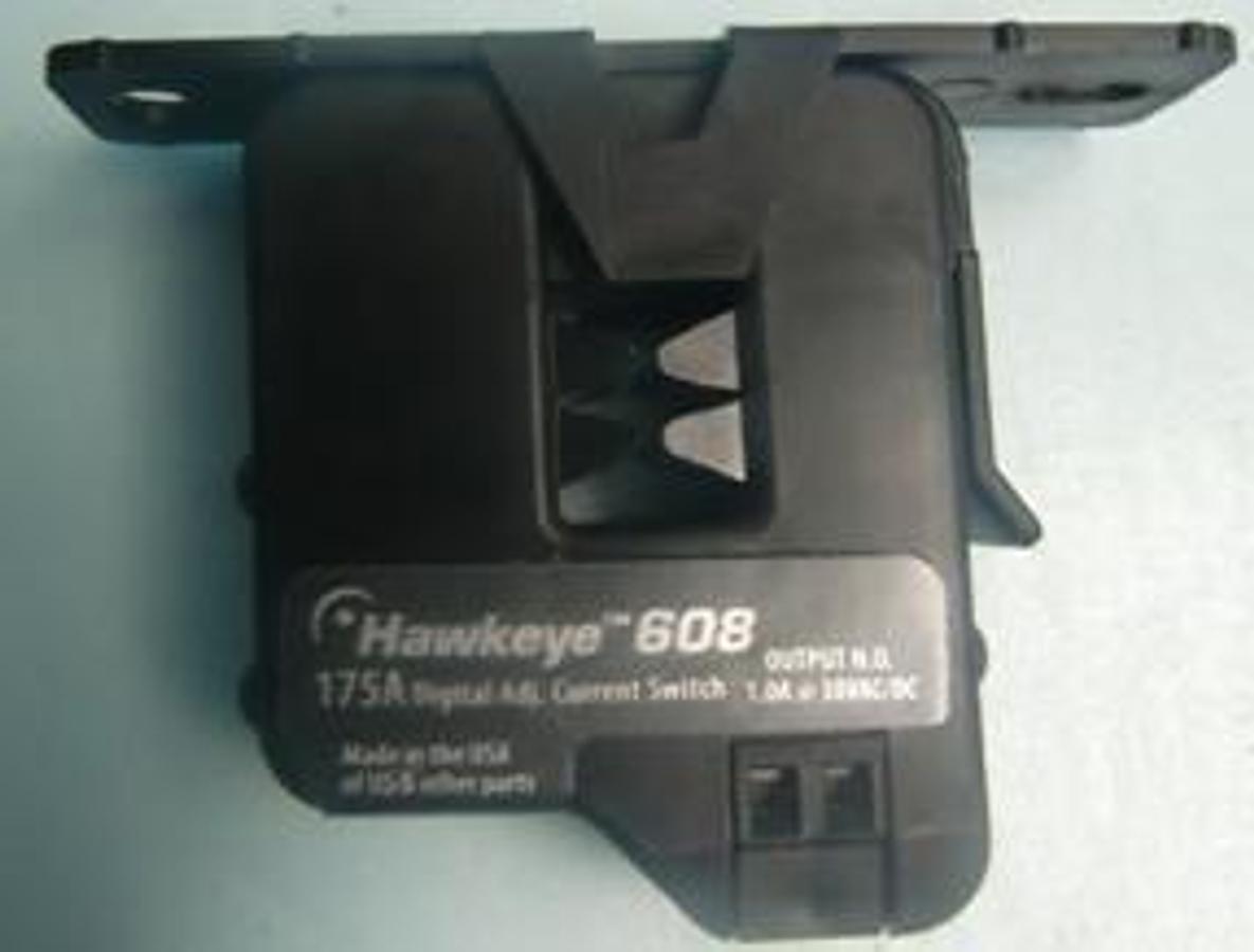 Used VERIS INDUSTRIES HAWKEYE 608 175A DIGITAL ADJ. CURRENT SWITCH OUTPUT N. O. 1.0A @ 30VAC/DC ISOLATION 600VAC (UL) 300VAC (CE) C US UL LISTED 3T60 IND. CONT. EQ. CLASS 2 Z205625-OA ROHS INSULATED WIRING ONLY.