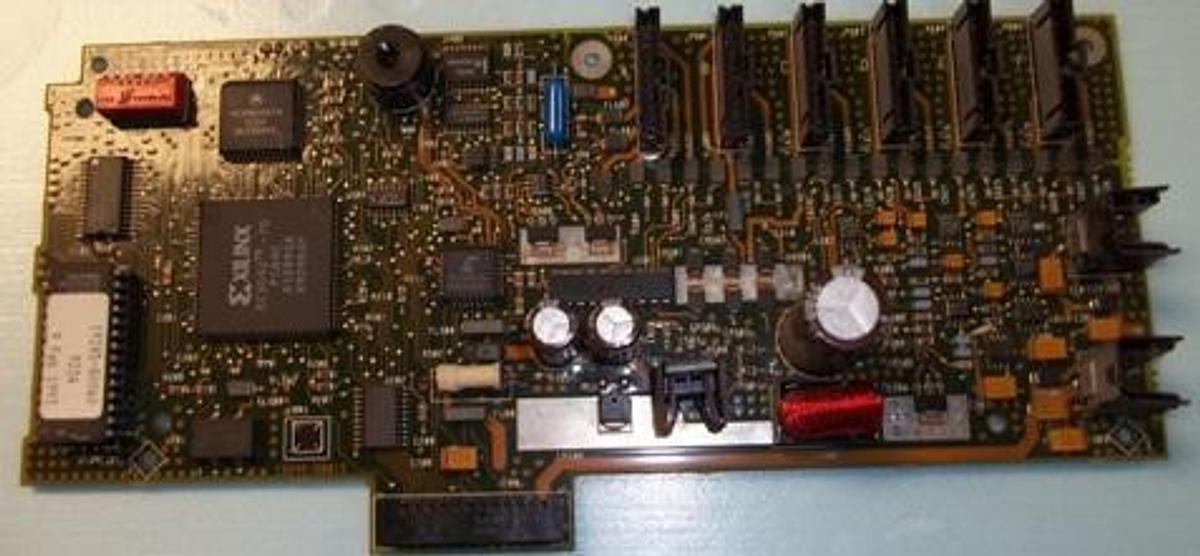 Used HEWLETT PACKARD 6 CHANNEL EPC CARD FOR 5890 PRESSURE CONTROL BOARD PCD #19245-60015.