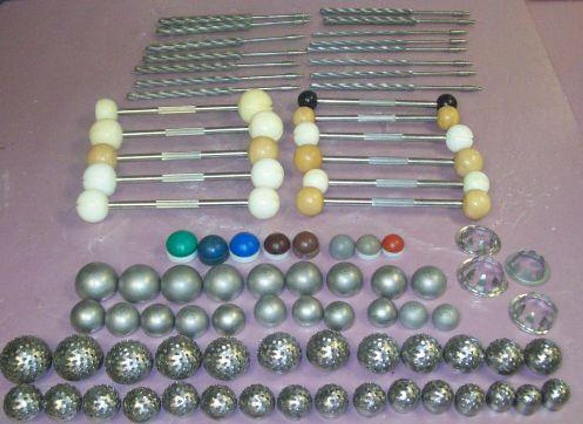 Used QTY. 90. HOWMEDICA P.C.A. UNIVERSAL MODULAR TOTAL KNEE INSTRUMENTS FEMORAL CASE B