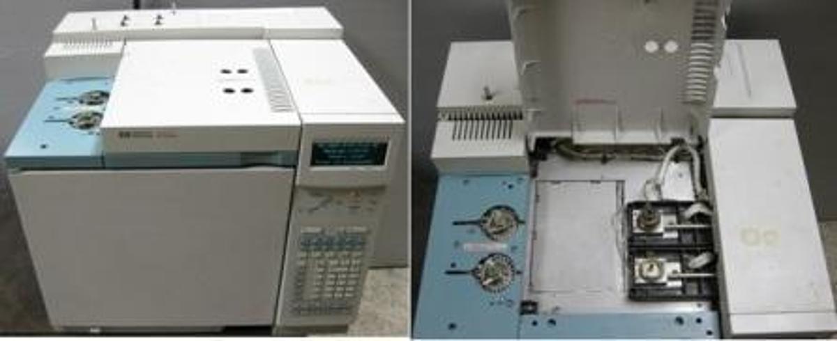 Used AGILENT / HEWLETT PACKARD HP 6890 SERIES GAS CHROMATOGRAPH SYSTEM