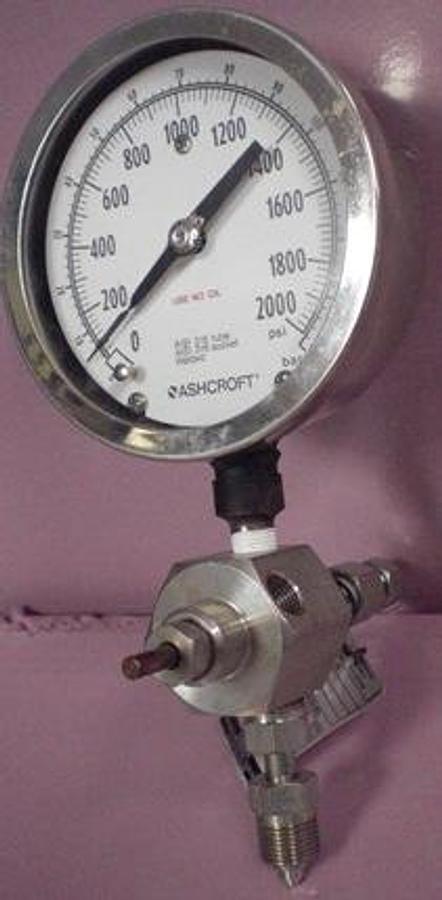 Used QTY. 1. PARR INSTRUMENT COMPANY PARR 4317 GAGE BLOCK ASSEMBLY WITH FIKE METAL PRODUCTS