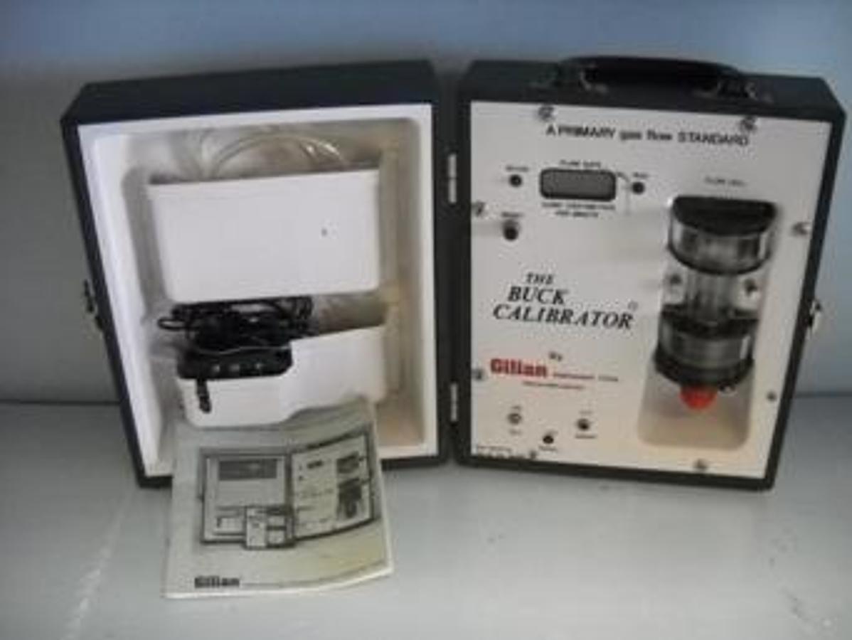 Used QTY. 1. THE BUCK CALIBRATOR A PRIMARY GAS FLOW STANDARD