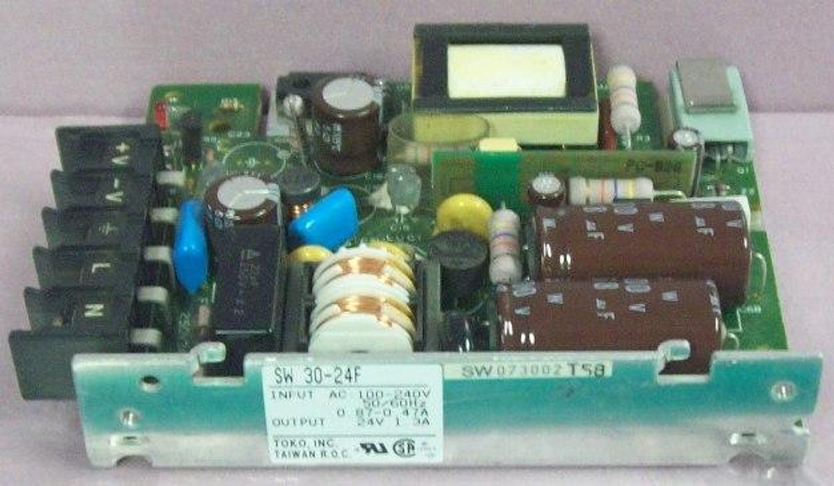 Used TOKO. INC TAIWAN R.O.C. POWER SUPPLY BOARD