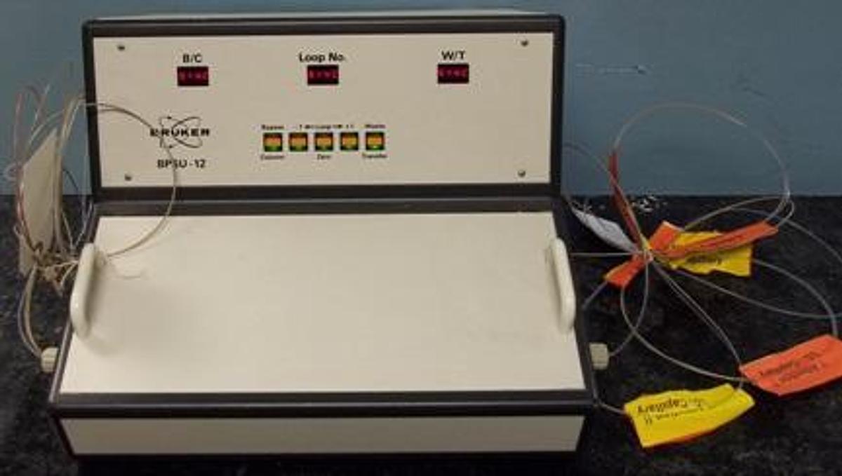 Used BRUKER BPSU-12 LOOP SWITCHING UNIT TYPE: BPSU-12 H 5370