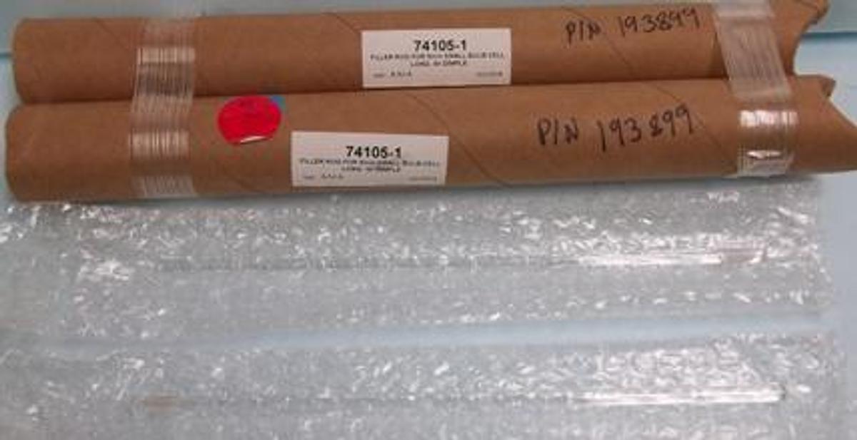 Used QTY. 2. QUANTACHROME FILLER ROD FOR 9 MM SMALL BULB CELL LONG