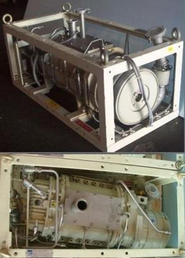 Used EBARA MODEL 40X20 DRY VACUUM PUMP PUMPING SPEED 1200 L/MIN