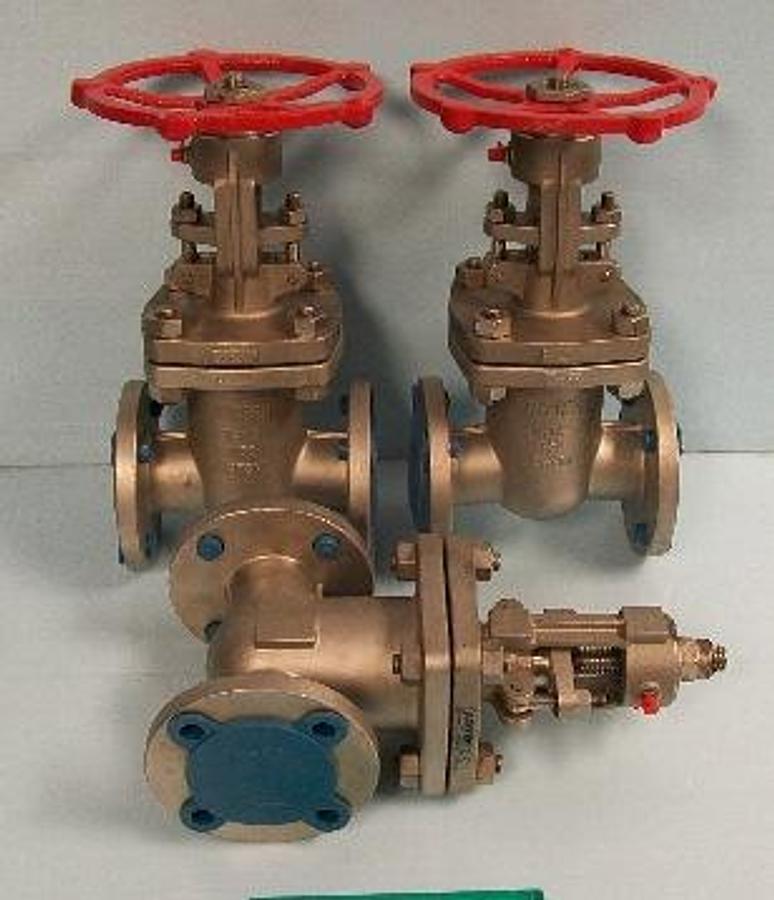 Used QTY. 3. WARREN GATE VALVE