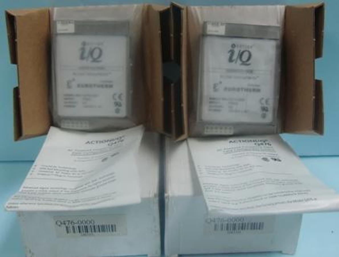 Used ACTION INSTRUMENTS ACTION I/Q INVENSYS EUROTHERM MODEL NO.:Q476-0000 AC POWERED FREQUENCY INPUT FIELD CONFIGURABLE ISOLATOR INPUT: FREQ OUTPUT: DC POWER:100-240 V AC WITH 1. EUROTHERM PT.NO. 721-0665-00-G 09/06 CE CSA IN ORIGINAL PACKAGING.