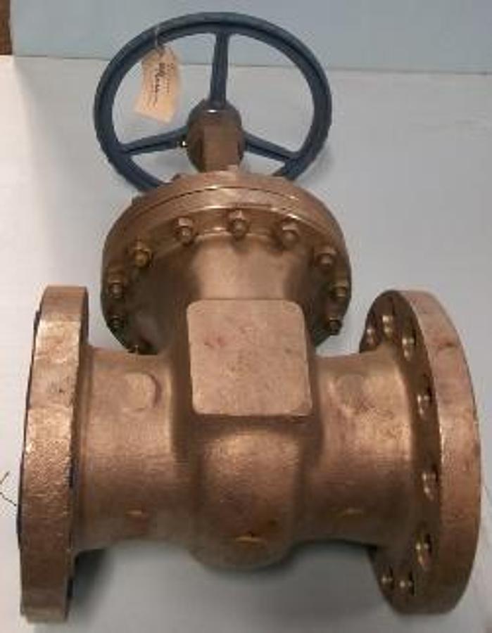 Used KINKA 6" 300 FLANGED RAISED FACE CF8M GATE VALVE K5533 CF8M STEM:317SS DISC:317SS SEAT:317SS S/O:51410