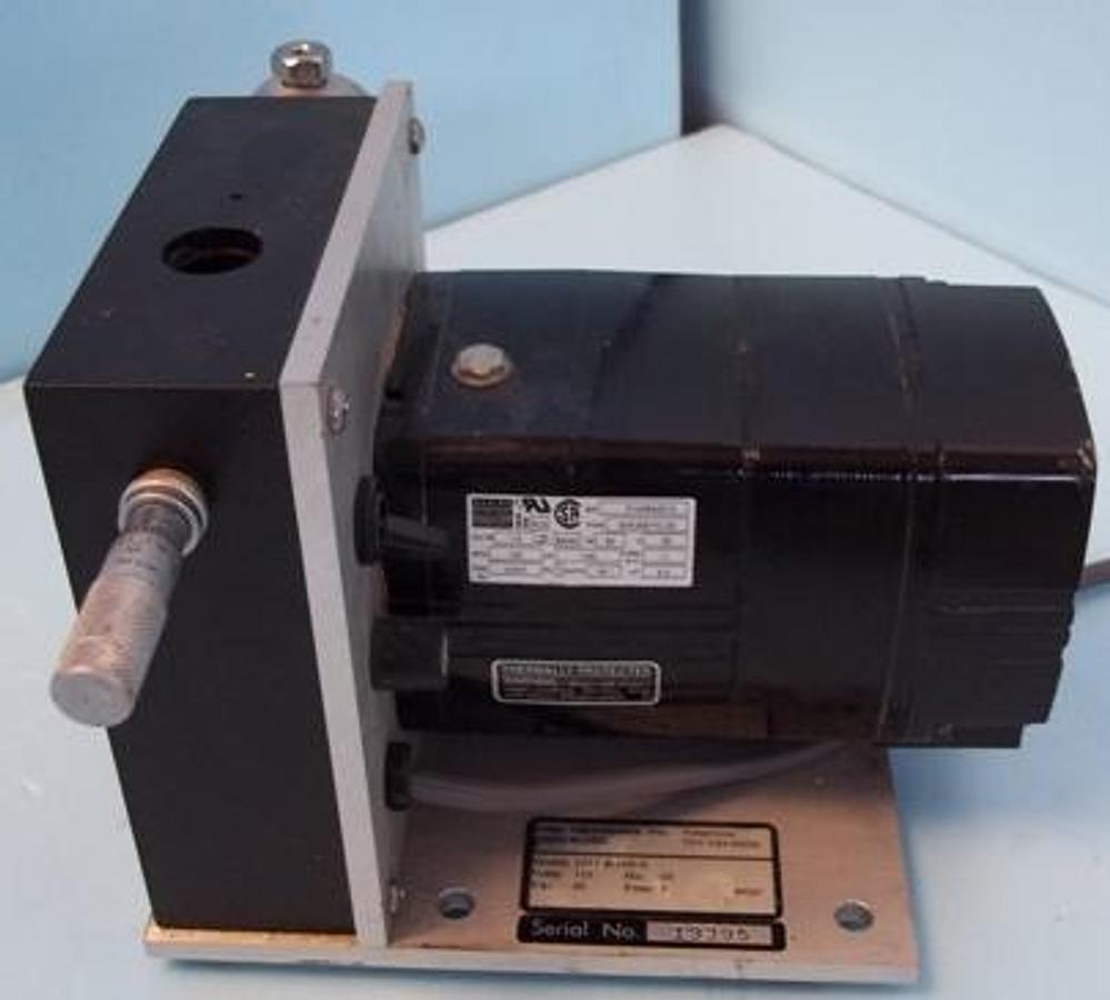 Used ELDEX LABORATORIES HIGH PRESSURE LIQUID METERING PUMP MODEL: 1011B-100-S